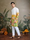 Yellow Color 61099 By Shubhvastra Mirror Work Fancy Mens Kurta Orders In India